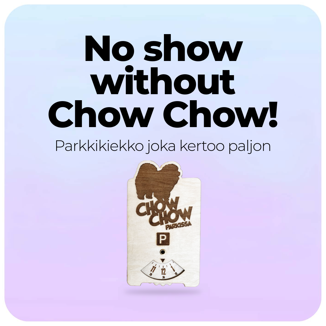 Chow Chow parkkikiekko