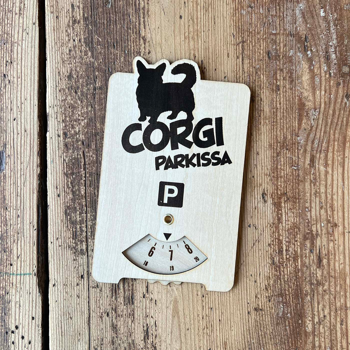 Corgi parkkikiekko